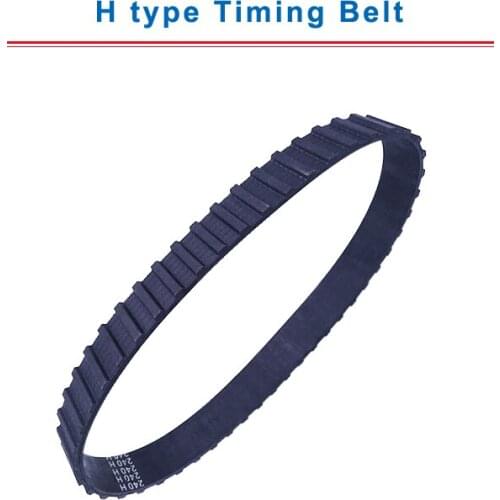 H type timing belt model-1260H/1270H/1275H/1280H/1285H/1295H/1300H Trapezoid teeth belt teeth pitch 12.7 mm width 25/30 mm