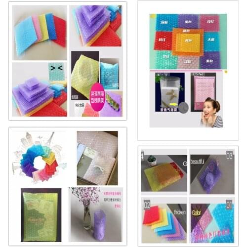 20 Pcs Love Heart Bubble Bag Shockproof Pressure-proof Thickened Express Bag Air Cushion Film Air Bubble