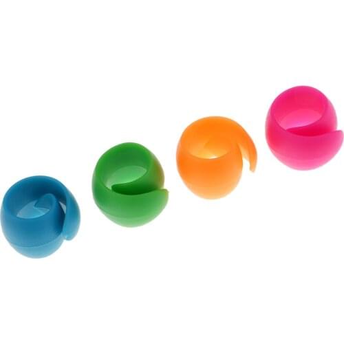 4pcs Silicone Embroidery Sewing Machine Thread Spools Huggers Spool Organize