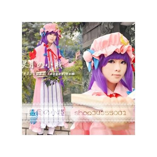 Touhou Project Patchouli Knowledge cosplay costume custom any size