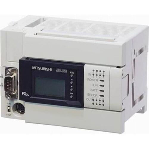 FX3U-16MT/ES-A FX3U series basic unit Built-in 8 in /8 out (transistor leak), AC power supply