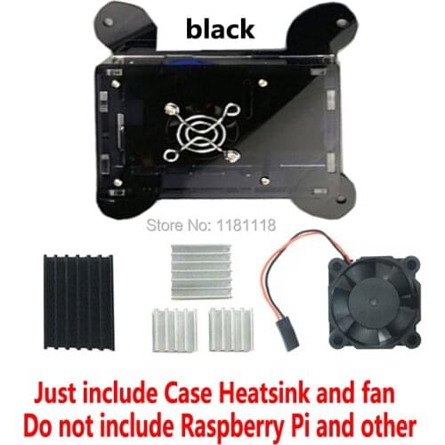 Raspberry Pi 4 Model B case Wall-mountable case for 4B