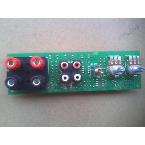 Pure subwoofer front plate low pass filter high level input DIY pre tone balanced input / output board