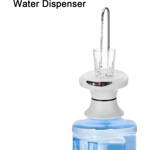 Portable Water Dispenser Electric Pump For Water Bottle Wireless Automatic Bucket USB Rechargeable 19 Liters Drinking Machine
