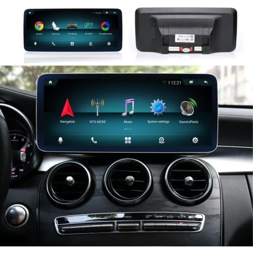 For Benz GLC X253 350 250 300 C Class W205 V Class Car Android 10 Video Player GPS Stereo Radio Voice Control Carplay Head Unit