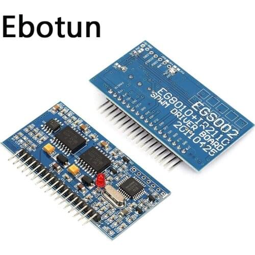 For 5V DC-AC Pure Sine Wave Inverter SPWM Driver Board EGS002 12Mhz Crystal Oscillator EG8010 + IR2113 Driving Module