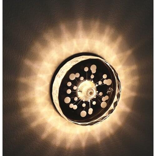 Crystal Chandeliers 85V-265V Spot Downlight Dimmable 5W Recessed In LED Ceiling Living Room Lights Cold Warm White Light