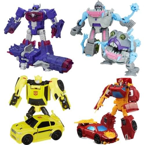IDW Commander Transformation Level G Bumblebee Kickback BlackJack Rodimus Shockwave Cindersaur Action Figures Model Toy 8cm
