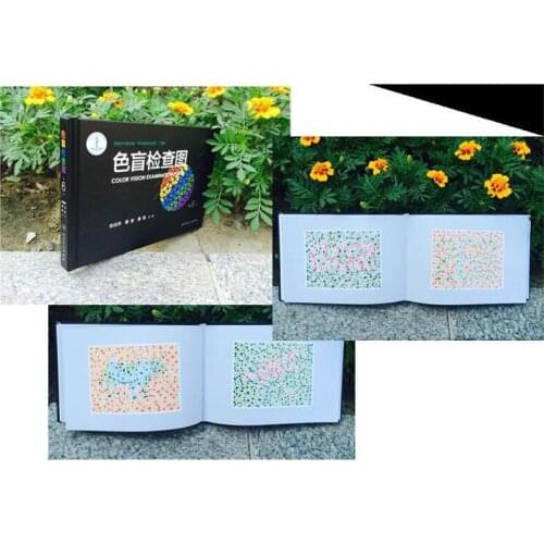 Optometry Color Blindness Color Deficiency Test Book New Sixth Edition Color Blindness Pattern Testing Book Kid Science Teaching