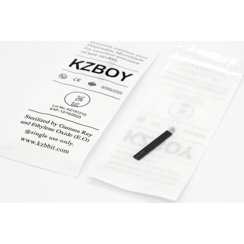 Sharp 0.16mm 14S Nano Blades Microblading Needles 50pcs Permanent Makeup Eyebrow Tattoo Needle For Microblade 3D Embroidery Pen