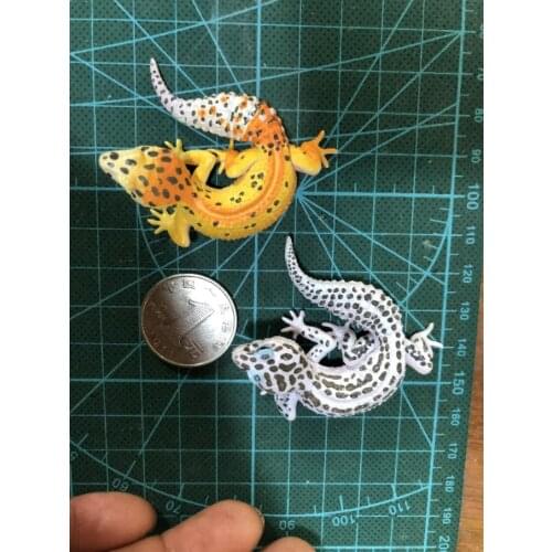 Pvc figure model toy lizard 2pcs/set