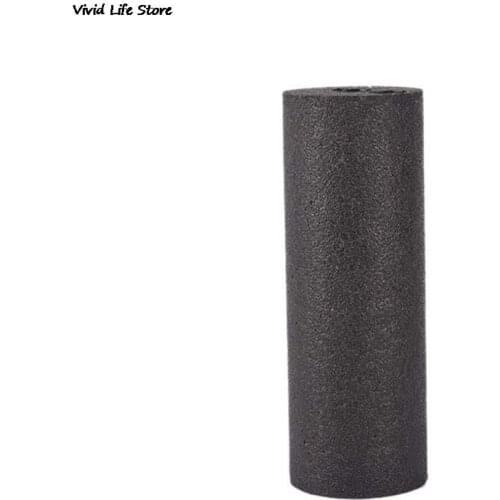 1pcs EPP Hollow Yoga Column Foam Roller Blocks Massage Yoga Ball Gym Pilates Yoga Exercise Fitness Equipment Black