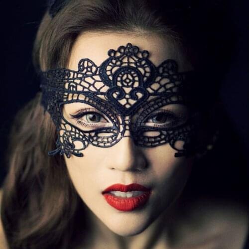 Sexy Lace Mask Women Eye Masquerade Halloween Party Masks Masked Ball Cosplay Masque Venetian Costumes Carnival Half Face Mask