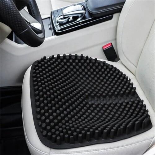 16.5 Inch Silica Gel Car Seat Cushion Non Slip Chair Pad Office Auto Home Breathable Silicone Massage Seat Cover