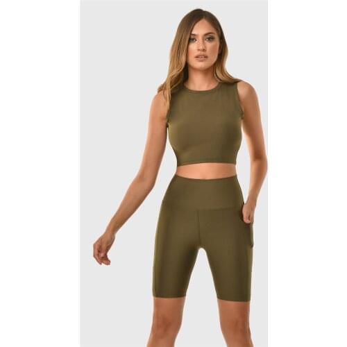 Superstacy Sports Bustier Khaki