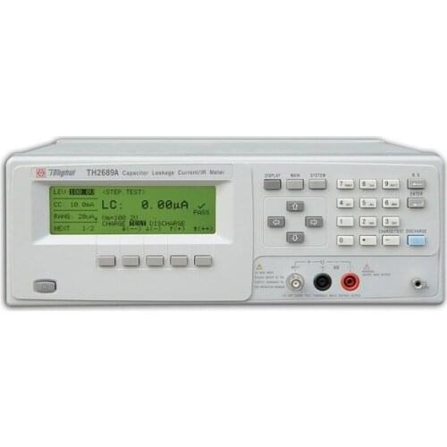 Fast arrival TH2689A capacitance leakage current insulation resistance tester LC(0-20mA),IR(0.01K-99.99G ohm)