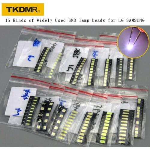 TKDMR NEW 15 Kinds LED 3528 3030 3535 4020 4014 Specially for LG Samsung LED TV Repair best quality.Free shipping