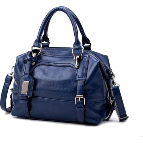 Women PU Leather Handbags Ladies Large Soft Shoulder Bags Crossbody Bag New