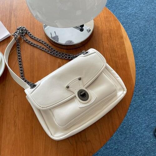 Women Handbags High Quality Ladies Crossbody Bags Fashion Designer Pu Leather Female Chain Axillary Shoulder Messenger Bag Smll