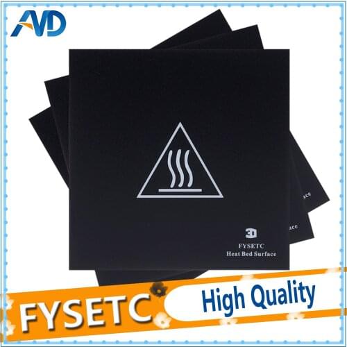 2pcs Frosted Heated Bed Build Plate Tape 300x300mm Build Sheets 11.8x11.8 inch Platform Sticker For CR-10 Lulzbot Taz6