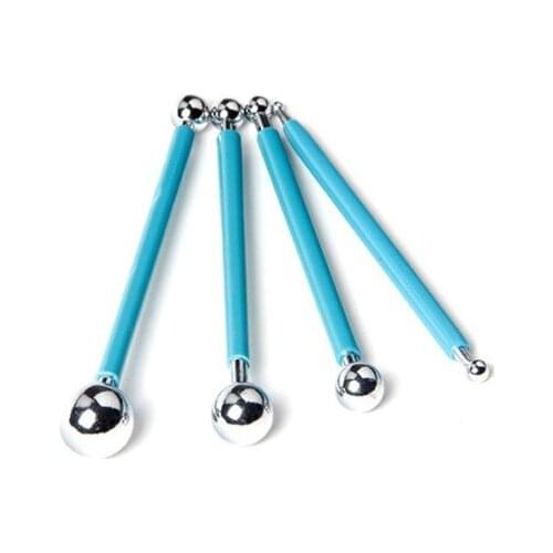 4Pcs DIY Stainless Baking Cake Fondant Decorating Modelling Tool Sets Top Quality Cake Decoration Baking Tools Essential A306