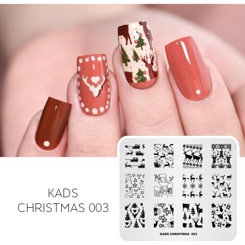 AriesLibra Nail Stamping Polish Stencil Template Nail Art Min Template Print Stamping Plates Manicure Stencil Drawing Tool