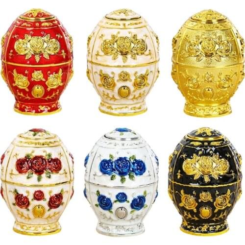 Automatic Toothpick Holder European Vintage Zinc Alloy Metal Toothpick Dispenser Box Organizer Creative Style