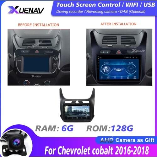 Car stereo For Chevrolet cobalt 2016 2017 2018 Adroid Car Radio Stereo WIFI GPS Navigation Multimedia Player Car Autoradio