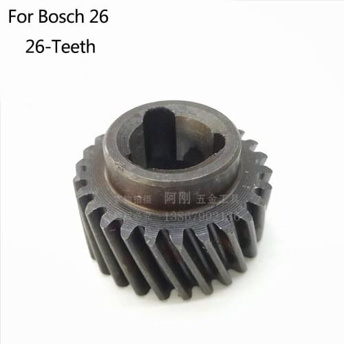 Free Shipping! 26-Teeth Drill Hammer tool accessories 087 Gear shaft for Bosch 26 , High-quality