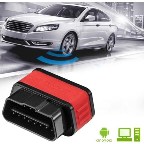 Konnwei KW903 ELM327 Bluetooth 2.1 OBD2 CAN-BUS Scanner Work On Android Window Wireless Adapter With Software CD