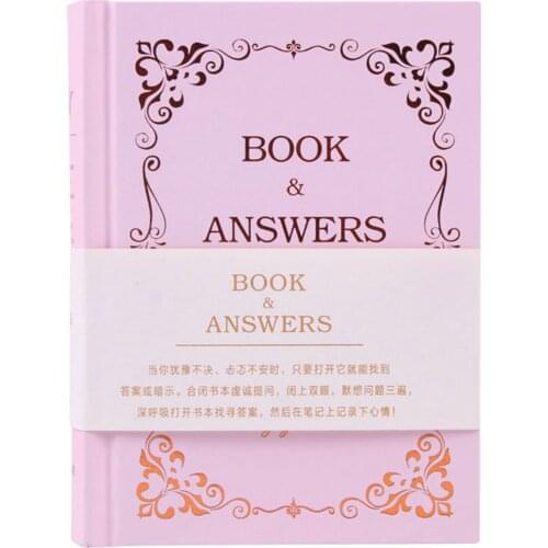 Hot Sale Diary Notebook with Book and Answers Cover 208 Sheets Ruled Notebooks Hard Cover for Home School Office