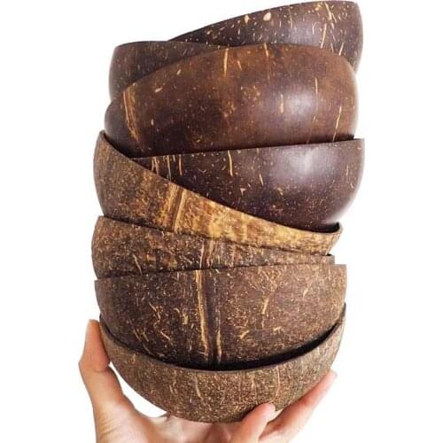 FANCITY Kitchen Wooden Bowls