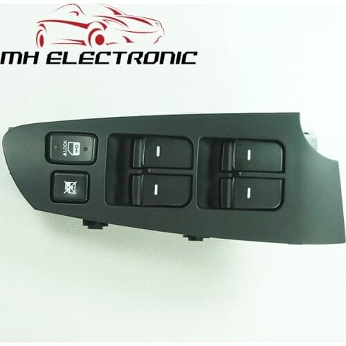 MH Electronic New Power Window Main Switch Drive Front Left Side 93570-1M100WK 93570-1M100 For KIA Forte Cerato Koup 2010 2013