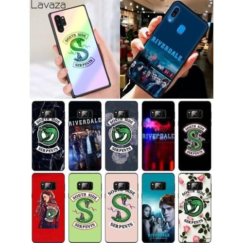 Lavaza American TV Riverdale Soft Silicone Case for Samsung S6 S7 Edge S8 S9 S10 Note 8 9 10 Plus
