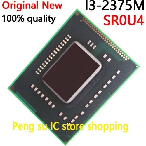 100% New I3-2375M SR0U4 I3 2375M BGA Chipset