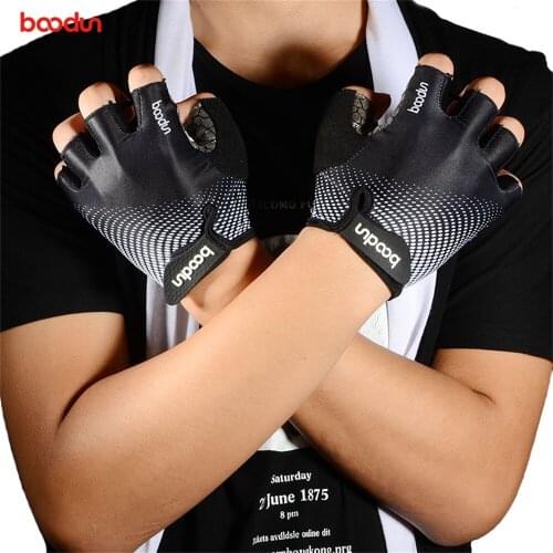 New Summer Gym Gloves Half Finger Shockproof Palm Padded Breathable Antislip Fitness Weightlifting Gloves Training Sport Gloves