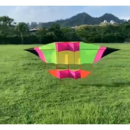 Glider new 3d kitebar kite adult Single line kite street fun Chinese traditional kite steering mat kite flying bird family beach