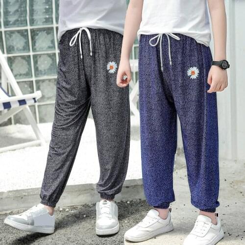 New Retail Sale Cotton Pants For 5 6 7 8 9 10 Years Boys Girls Casual Sport Pants Jogging Infant Garcon Kids Children Trousers