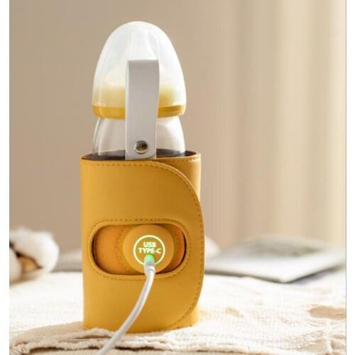 Usb baby bottle insulation cover constant temperature portable universal pigeon baby bottle