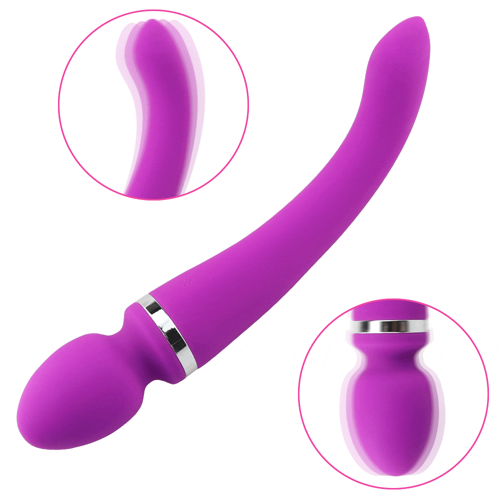 10 Speeds Powerful Dual Head Big Vibrators for Women Magic Wand Body Massager Sex Toys For Woman Clitoris Anal Stimulate Product