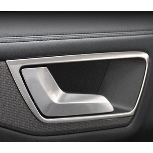 For Ford Kuga Escape 2020 2021 Stanless Steel Interior Inner Door Handle Bowl Catch Cover Trim Frame Molding Decoration
