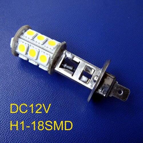 High quality 5050 12V 3W H1 led fog lamps car led H1 bulb H1 auto led lights free shpping 5pcs/lot