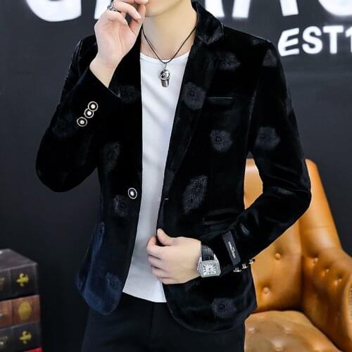 M-3XL Young Casual Small Suit Coat Men 2021 New Korean Fashion Suit Single Jacket Mens Spring and Autumn Style