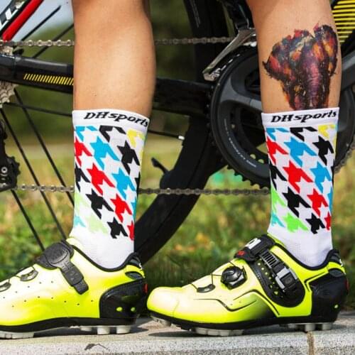 1Pair Men Outdoor Professional Brand Cycling Socks Top Quality Sport Breathable Bicycle Compression Short Stocks