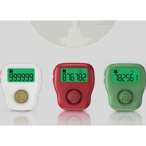1 Piece Electronic Finger Counter Resettable Lap Counter Hand Held Knitting Row K0AA