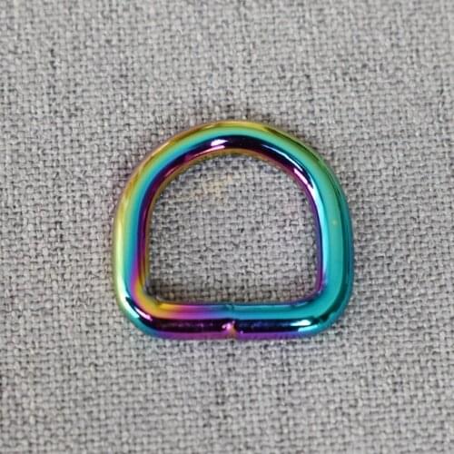 1 Pcs/Lot 15mm D Ring For DIY Dog Collar Leash Bag Strap Belt Handle Shoulder Webbing Leather Craft Accessories