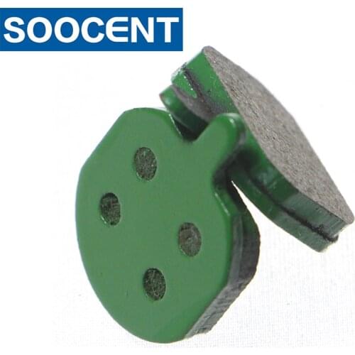5 Pairs(10 PCS) Green Semi-Metallic Bicycle Disc Brake Pads for Hayes Sole GX2 MX2 MX3 MX4