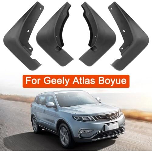Mudguard 4Pcs For Geely Atlas Boyue Guard Splash Flap Car Front Rear Car Mud Flaps Car Accessories Fender