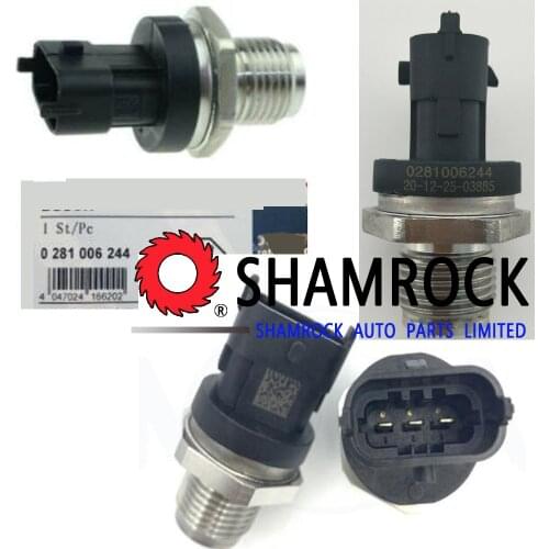 0281006244 Fuel Rail Pressure sensor for Navara Patrol ZD30 - 0 281 006 244 diesel 0281006244