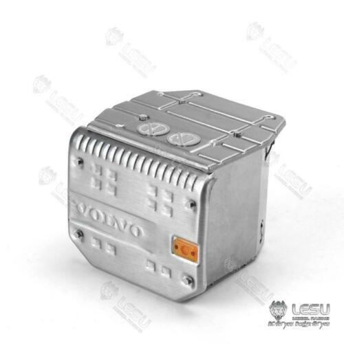 LESU 1/14 Exhaust Tank Side Marker Lights Metal for RC VOL FH16 Tractor Truck TH15165-SMT5